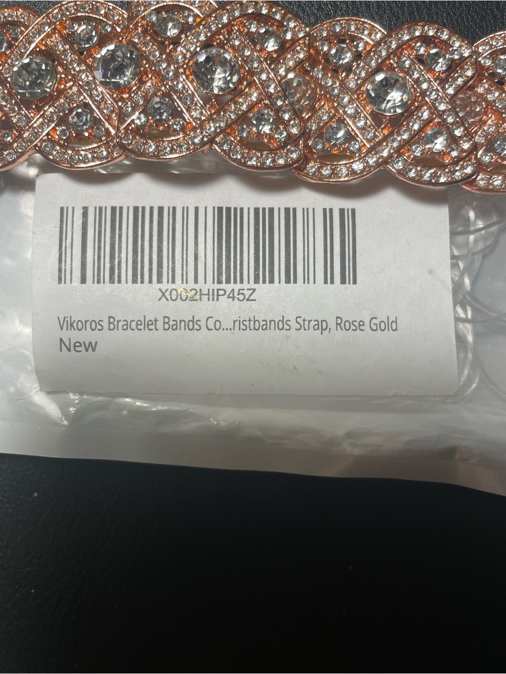 Rose Gold Bling Apple Replacement Watch Band - Picture 7 of 13